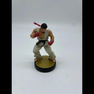 RYU AMIIBO COMPLETE Authentic 3DS Switch Super Smash Bros Street Fighter